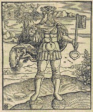 Ο ρωμαϊκός διπρόσωπος θεός Ιανός Φύλακας των Πυλών (1550)